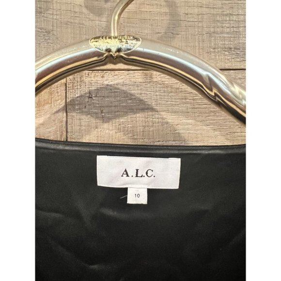 NWOT A.L.C. Hazel black cut out Dress size 10 - Picture 5 of 13